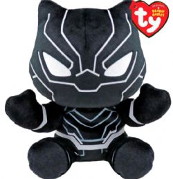 PELUCHE TY MARVEL SOFT - BLACK PANTHER PETIT 8